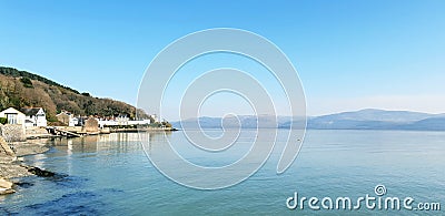 Aberdovey or Aberdyfi in Gwynedd Wales Stock Photo