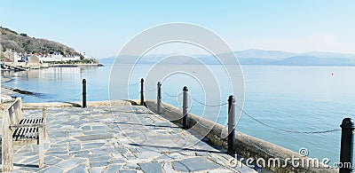 Aberdovey or Aberdyfi in Gwynedd Wales Stock Photo