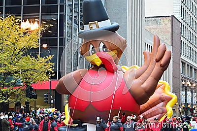 Abilene High School Band in Thanksgiving Parade Editorial Stock Photo