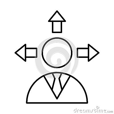 Abilities, capability Vector Icon which can easily modify Vector Illustration