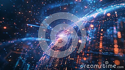The ability to seamlessly integrate multiple devices and services creating a unified experience for users Stock Photo