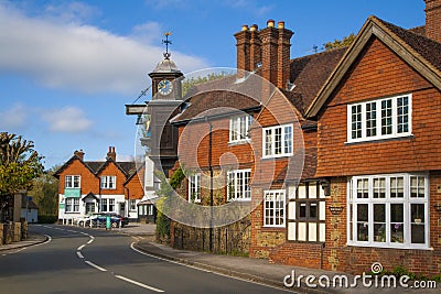 Abinger Hammer.Surrey,England. Editorial Stock Photo