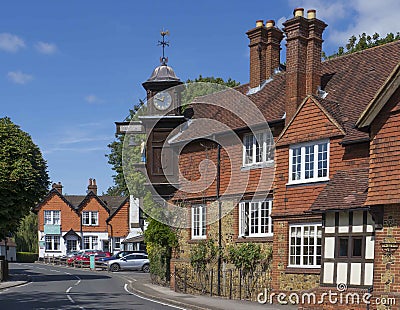 Abinger Hammer, Surrey , England Editorial Stock Photo