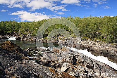 Abisko National Park Stock Photo