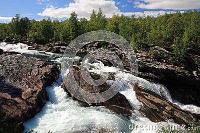 Abisko National Park Stock Photo