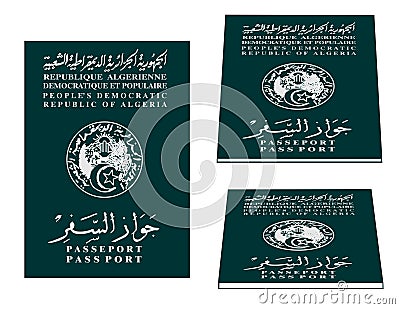 Abkhazian passport Cartoon Illustration