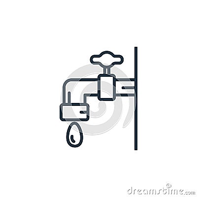 ablution vector icon. ablution editable stroke. ablution linear symbol for use on web and mobile apps, logo, print media. Thin Vector Illustration