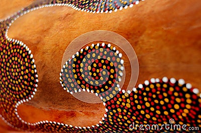 Aboriginal artwork Stock Photo