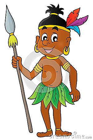 Aborigine theme image 1 Vector Illustration