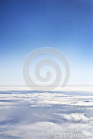 Above the Clouds Stock Photo