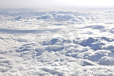 Above the Clouds Stock Photo