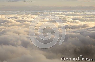 Above the Clouds Stock Photo