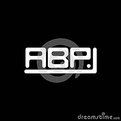 ABP letter logo creative design with vector graphic, Vector Illustration