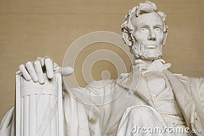 Abraham Lincoln memorial Editorial Stock Photo