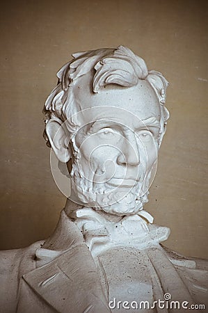 Abraham Lincoln Memorial Editorial Stock Photo