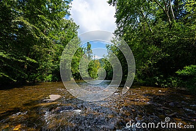 Abrams Creek Stock Photo