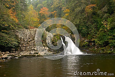 Abrams falls Stock Photo