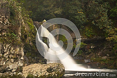 Abrams falls Stock Photo