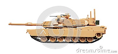 Abrams M1A1 Main Battle Tank Stock Photo