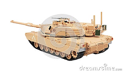 Abrams M1A1 Main Battle Tank Stock Photo