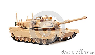 Abrams M1A1 Main Battle Tank Stock Photo