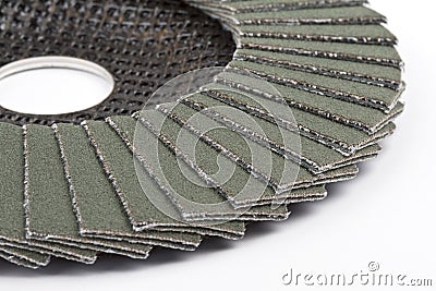 Abrasion wheel Stock Photo