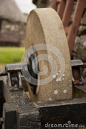 Abrasive wheel - grinder Stock Photo