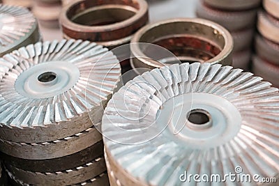 Abrasives wheel Stock Photo