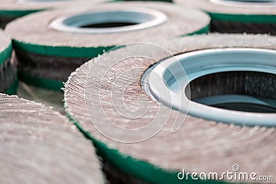 Abrasives wheel Stock Photo
