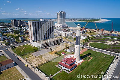 Absecon Lighthouse Atlantic City NJ Stock Photo