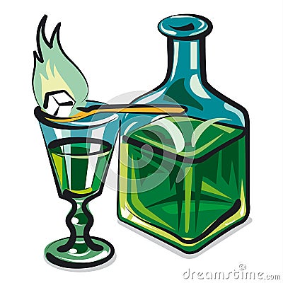 Absinthe Stock Photo