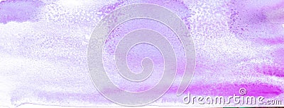Absrtact watercolor lilac backgraund. Hand painted watercolor paper texture Stock Photo