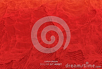 Abstact texture. Background with dynamic particles. 3d vector Illustration Vector Illustration