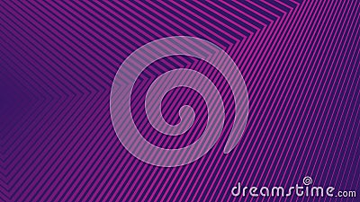 Abstarct minimal echo stripes minimal trendy background. Seamless loop computer generated graphics Stock Photo