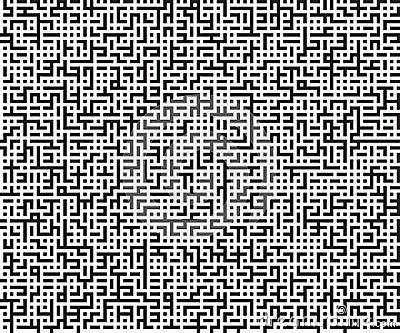 Abstarct seamless pattern maze design. Geometric line background Vector Illustration