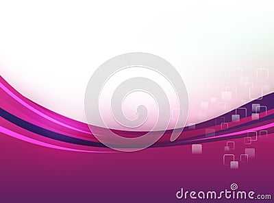 Abstra background purple and pink curve and layed element vector Vector Illustration
