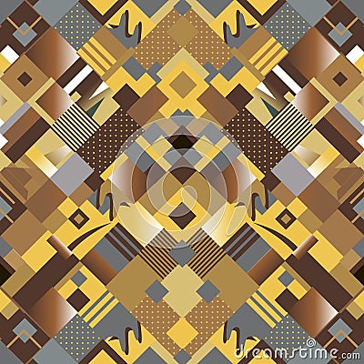 Abstrac seamless pattern. Stock Photo