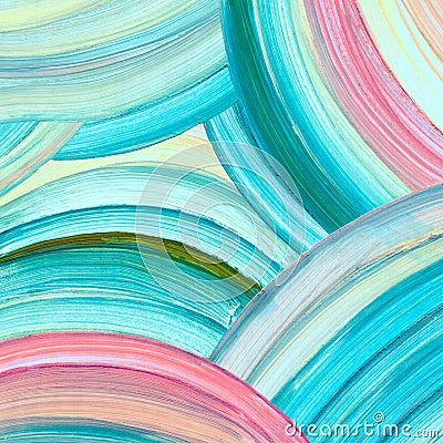 Abstract acrylic painting background Stock Photo