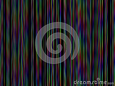 Abstract advertising background, dynamic vertical, multicolored, geometric lines pattern Cartoon Illustration