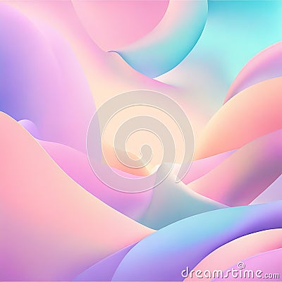 Abstract Aesthetic pastel background and texture. Design colorful gradient background for use Stock Photo