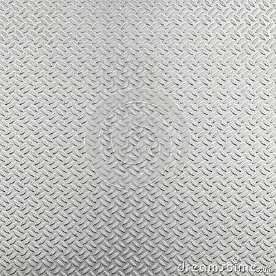 Abstract aluminum checker plate background Stock Photo