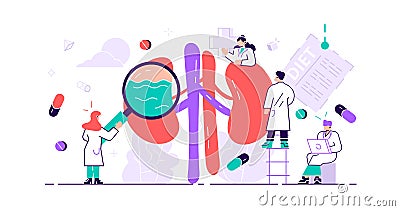 Abstract anatomical and medical inner organs Vector Illustration