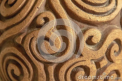 Abstract ancient antique drawing. Natural luxury Stock Photo