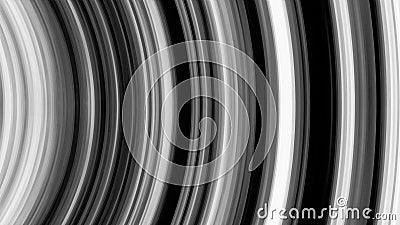 Abstract angular animation of dynamic composition from panels and lines. Pulsating lines and surfaces are visible Stock Photo