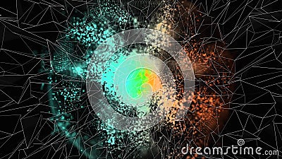 abstract shapes animation