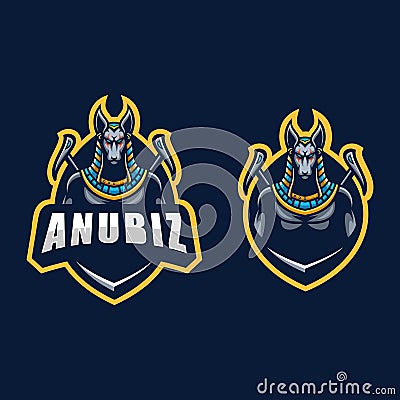 Abstract Anubis Concept illustration vector Design template Vector Illustration