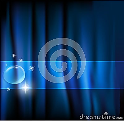 Abstract aqua background Vector Illustration