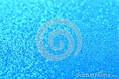 Abstract aqua blue glittery background Stock Photo