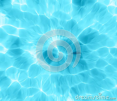 Abstract aqua blue water Stock Photo