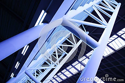 Abstract architectural construction Stock Photo